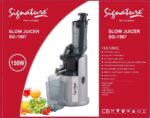 Signature Slow Juicer 150 Watts SG-1507