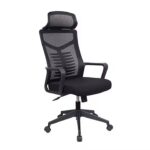 Adjustable High Back Office Chair with Headrest - Image 3
