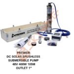 Premier DC Solar Brushless Submersible Pump