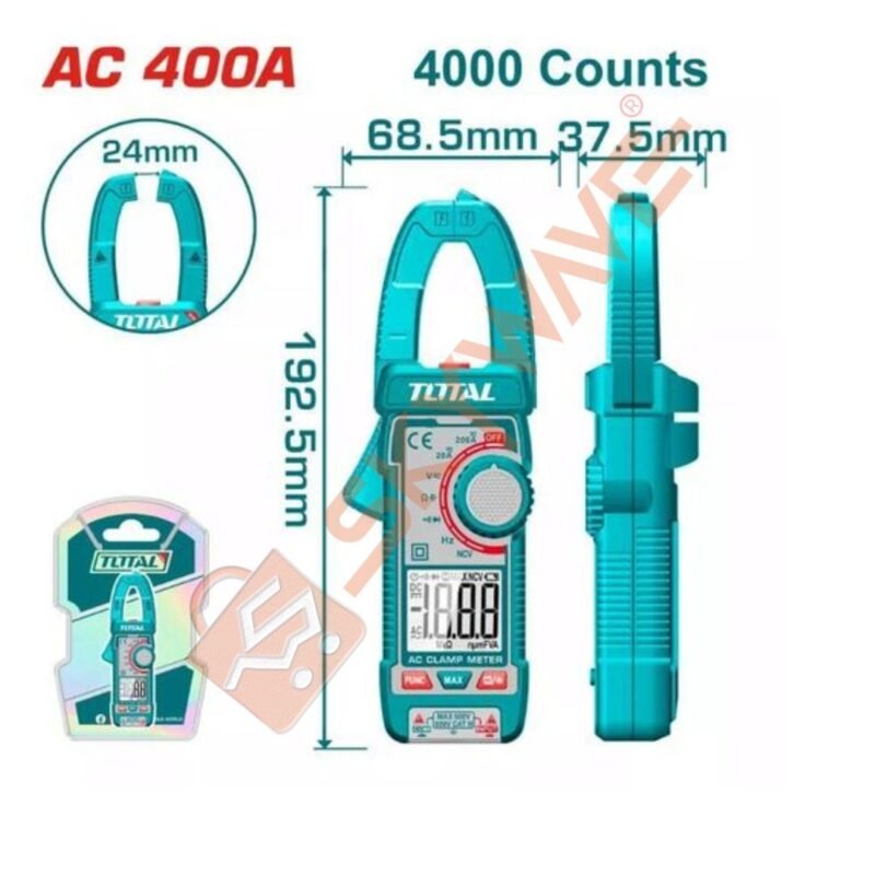Total Digital AC Clamp Meter TMT762001