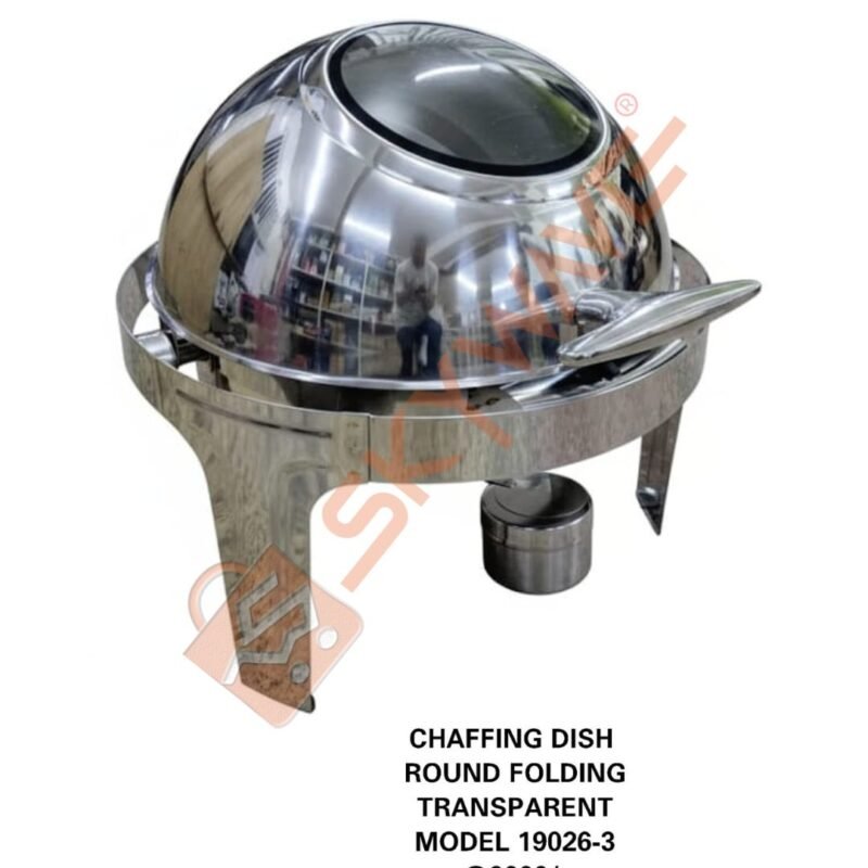 Round folding Chaffing dish model 19026-3