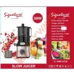 Signature Slow Juicer SG-218K 300 Watts