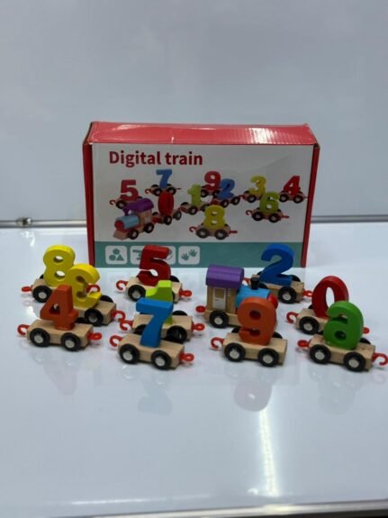 Digital Number Train Set