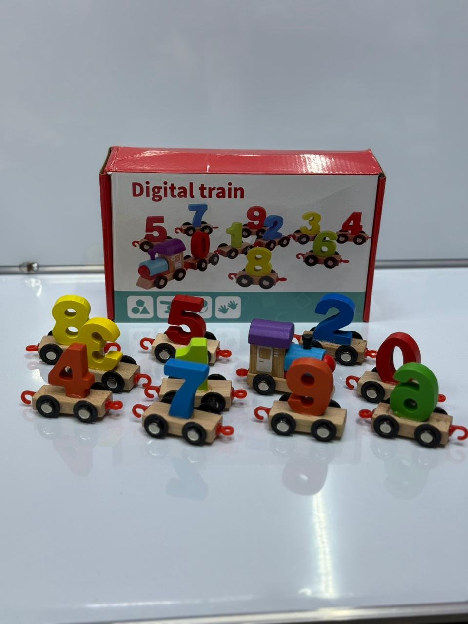 Digital Number Train Set Digital Number Train Set