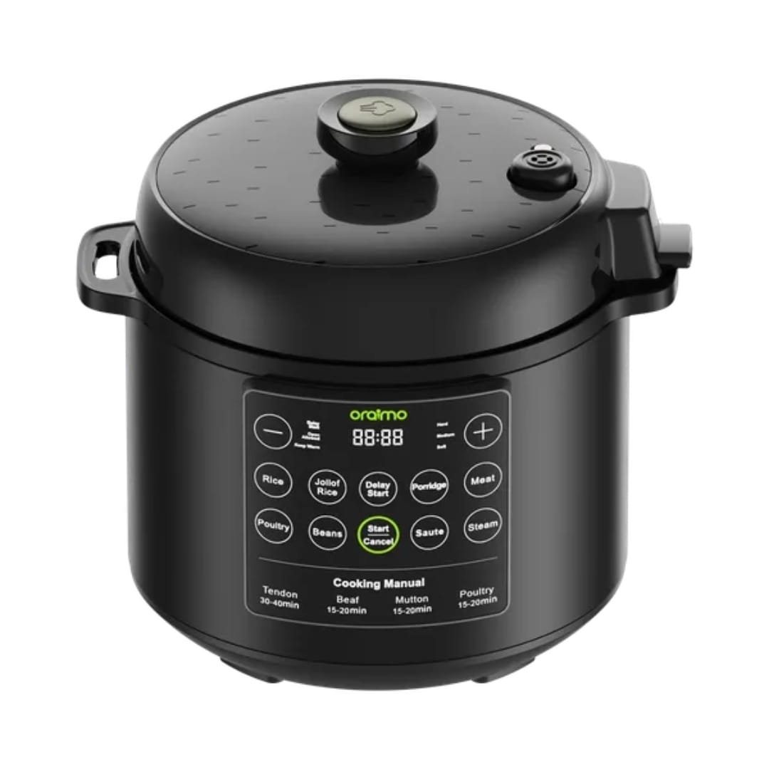 Oraimo OEC-201A 6L 1000W Electric Pressure Cooker Oraimo OEC-201A 6L 1000W Electric Pressure Cooker