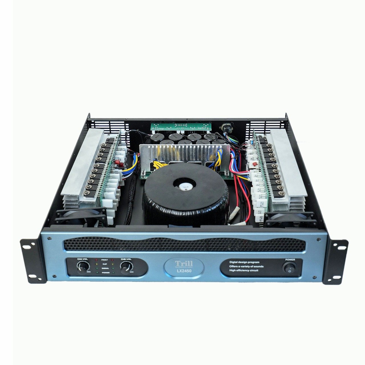 Trill Power Amplifier Loaded with 40 Transistors Trill Power Amplifier Loaded with 40 Transistors