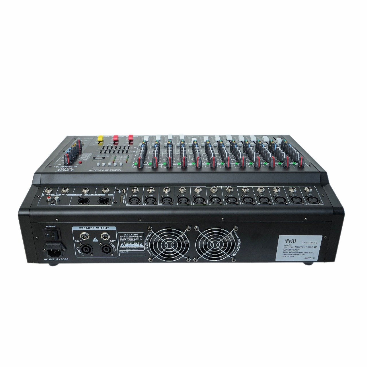 Trill 12 Channel Powered Mixer Trill 12 Channel Powered Mixer