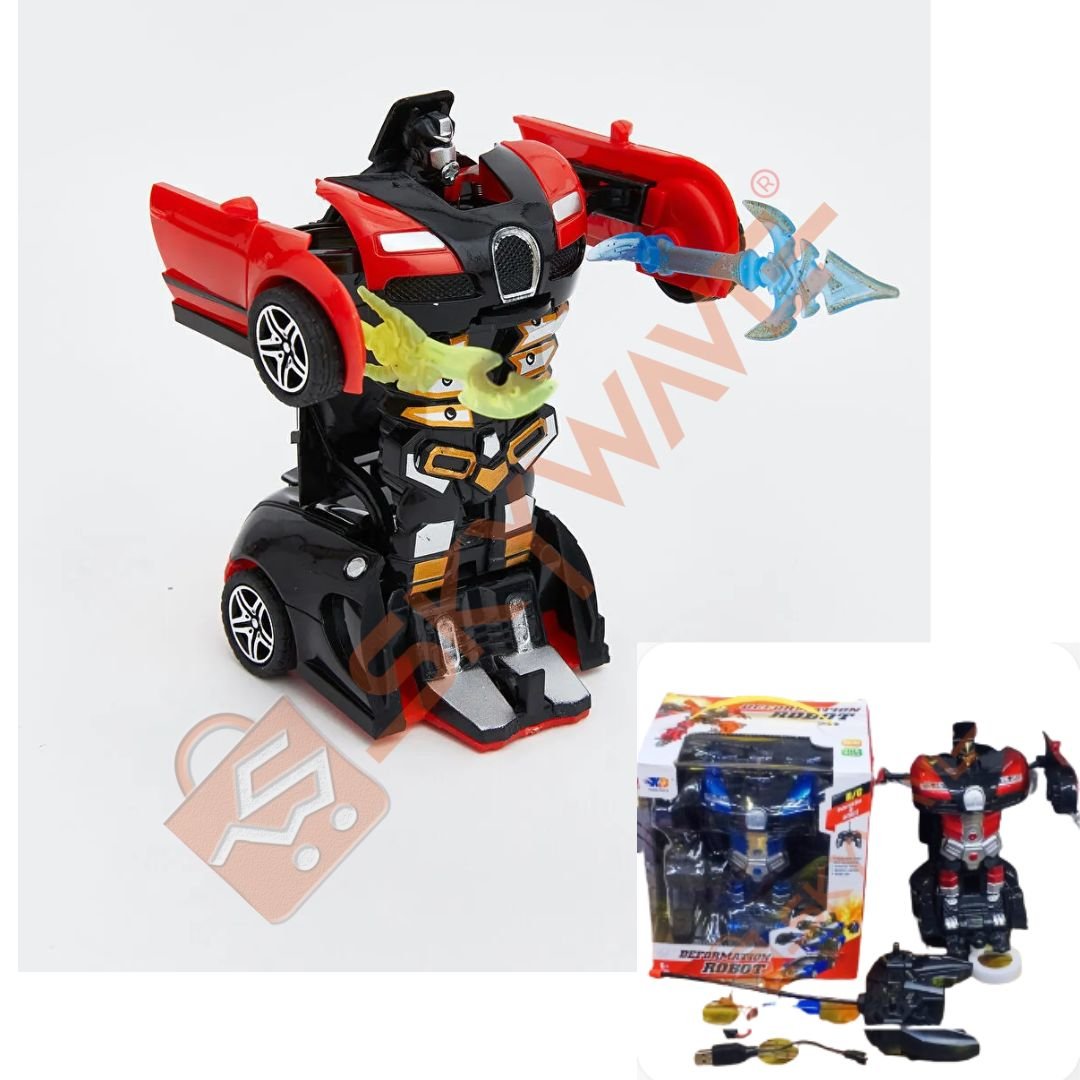 Rechargeable Deformation Robot with Lights Rechargeable Deformation Robot with Lights