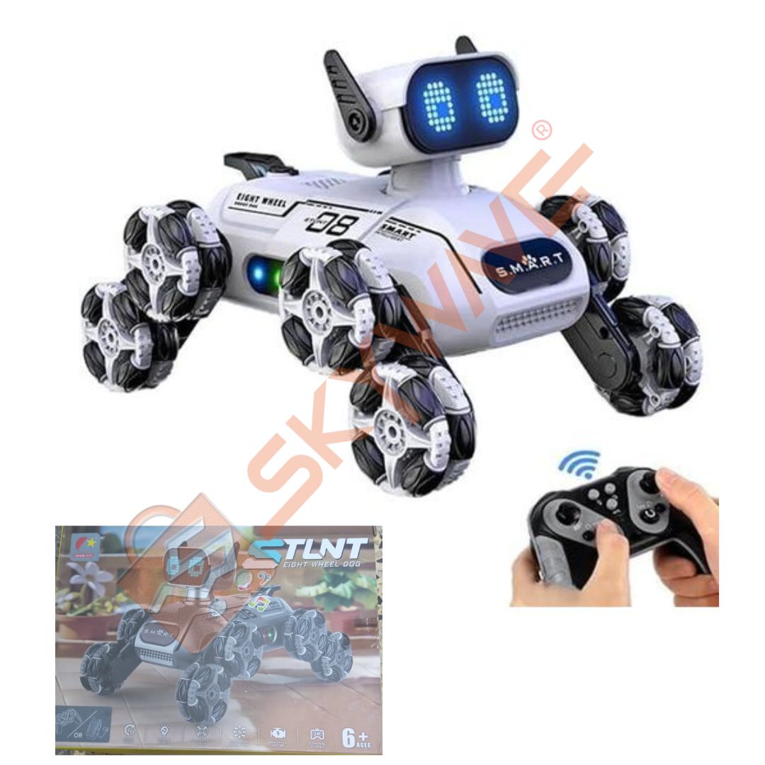 Stunt 8 Wheel Dog Remote-Control Robot Toy Stunt 8 Wheel Dog Remote-Control Robot Toy