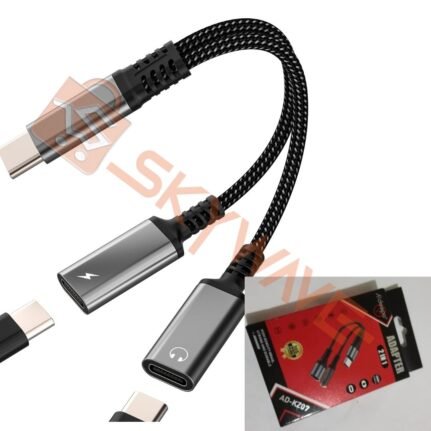 Aldeepo AD-KZ07 2-in-1 USB Type C DAC Adapter