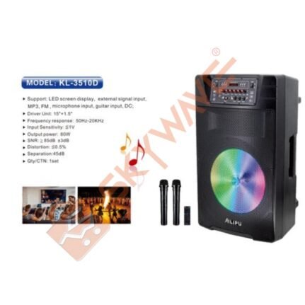 AILIPU KL-3510D 15inch PARTY SPEAKER