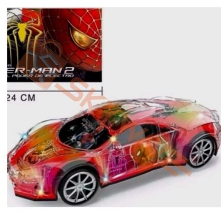 Spiderman Lamborghini Bump & Go Car Toy