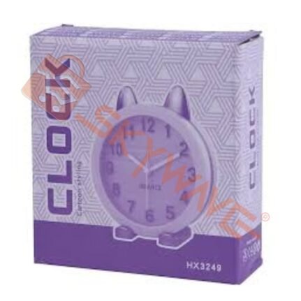 Cartoon-Style Analog Alarm Clock