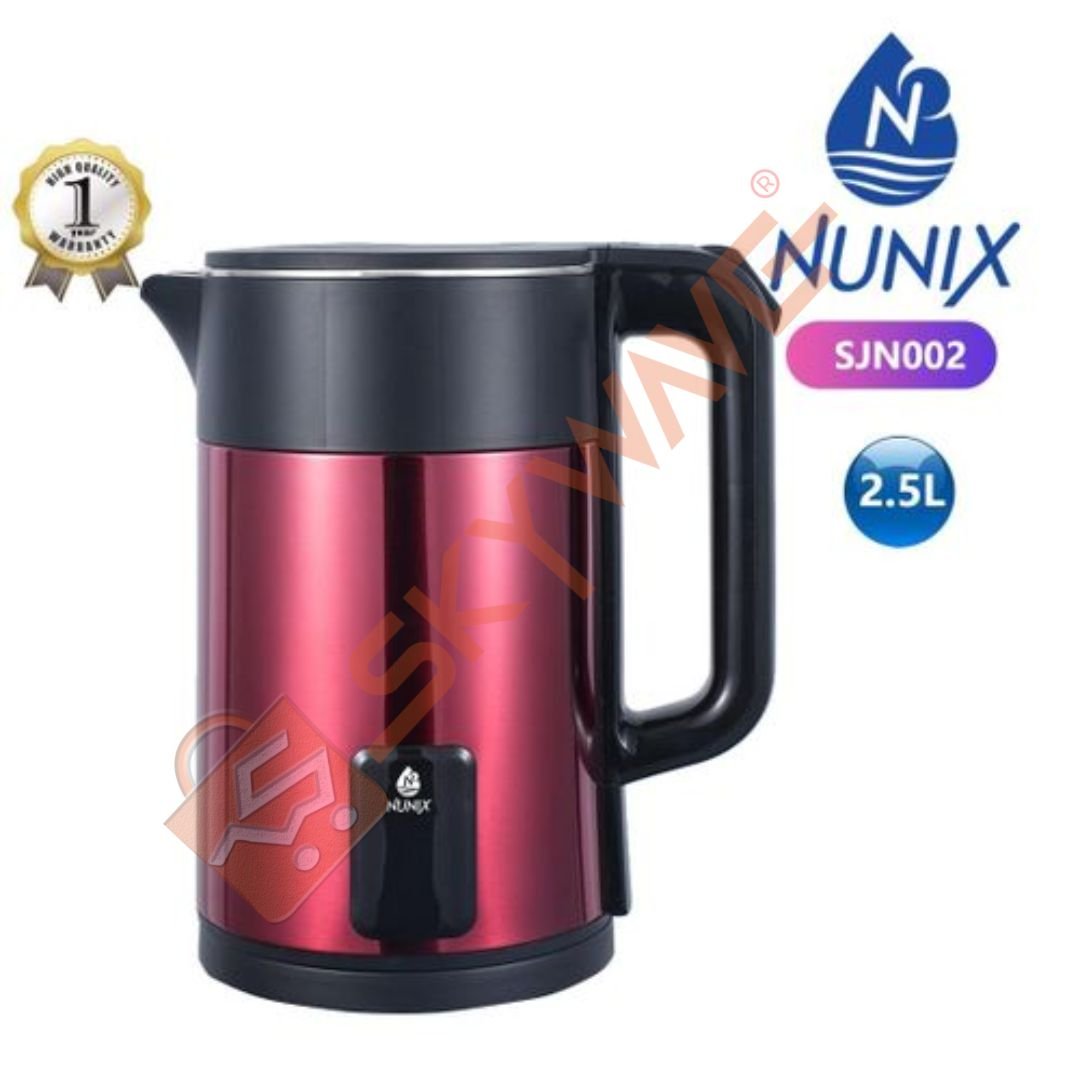 Nunix 2.5L Cordless SJN002 Electric Kettle Nunix 2.5L Cordless SJN002 Electric Kettle