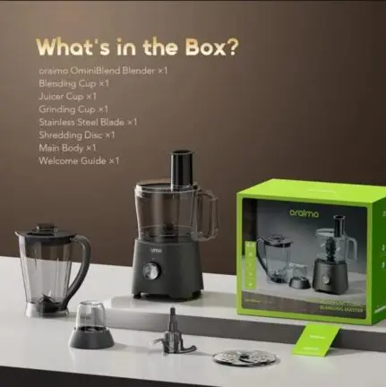 Oraimo OmniBlend 1500W 4-In-1 Blender