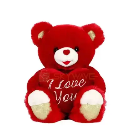 Red Teddy Bear 45 cm