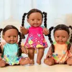 Black African Girl Doll