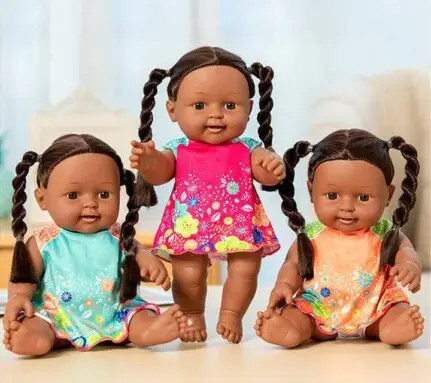 Black African Girl Doll