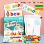 Matching Letter Spelling Game Set
