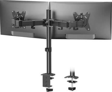 Desktop Two Monitor Mount