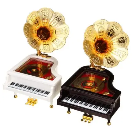 Loud Vintage Retro Music Box Piano
