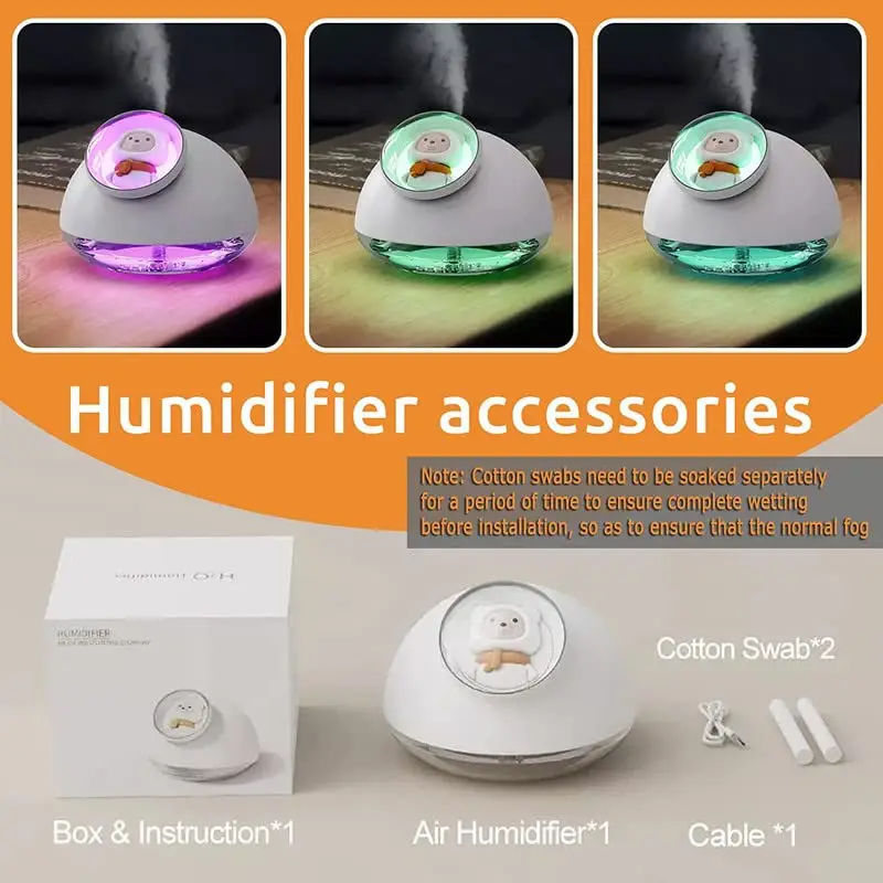 H2O Teddy Bear Humidifier 160ml H2O Teddy Bear Humidifier 160ml