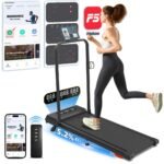 Fit Run Folding Treadmill with App Control