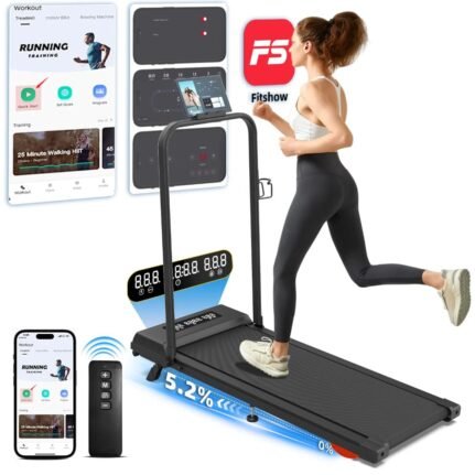 Fit Run Folding Treadmill with App Control