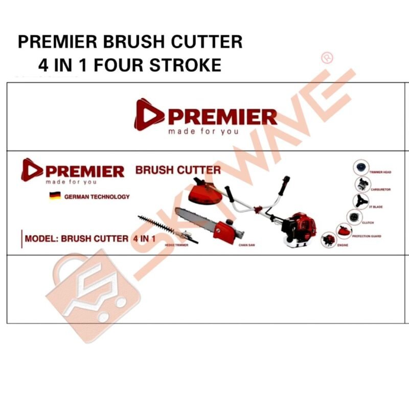 Premier 4-in-1 Four Stroke Brush Cutter