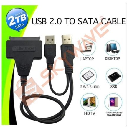 SATA To USB 2.0 Adapter Cable