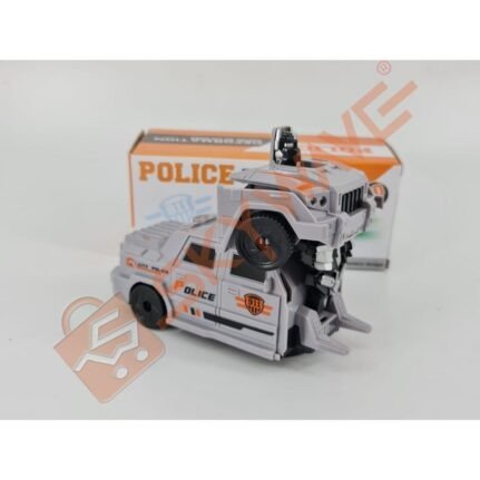 Transforming Robo Police Car
