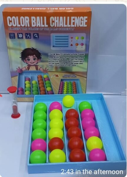 Colour Ball Challenge With Timer