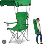 Portable Camping Chair with a Canopy Shade