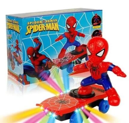 Marvel Spider-Man Electric Stunt Scooter Toy