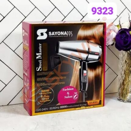 Sayona Steel Master Professional Hair Dryer SY-9323