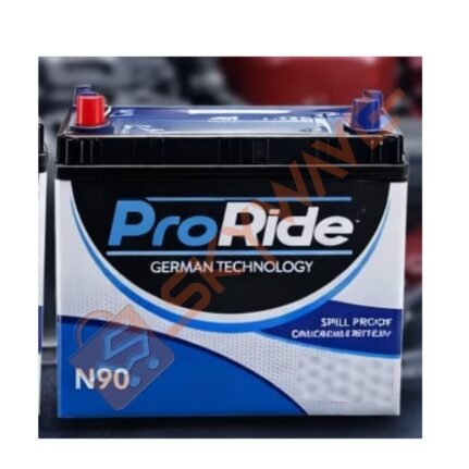 Proride N90 Car Battery Maintenance Free