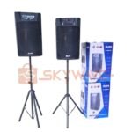 AILIPU KL-9045AD 2.0 PA Box 80,000W – Dual 15” Speaker System + FREE Speaker Stands