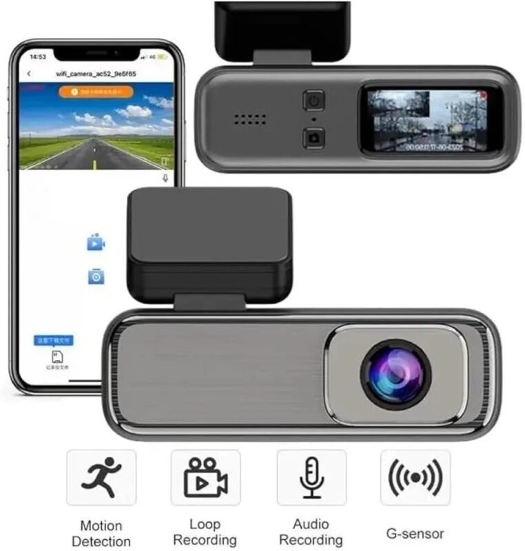 Generic 4K Dual Dash Camera Front & Rear