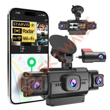 4-Channel Car Dash Camera System