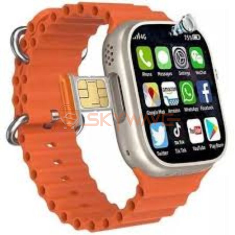 SmartBarry Smartwatch With SimCard Slot C90 Ultra