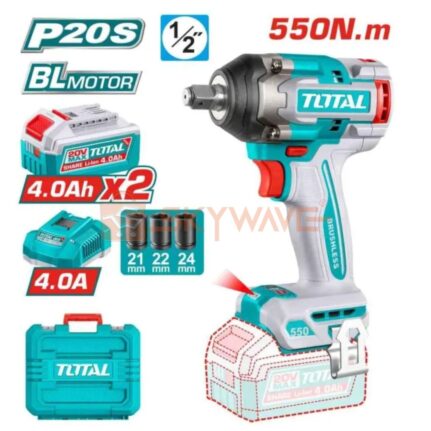Total cordless impact wrench TIWLI2055