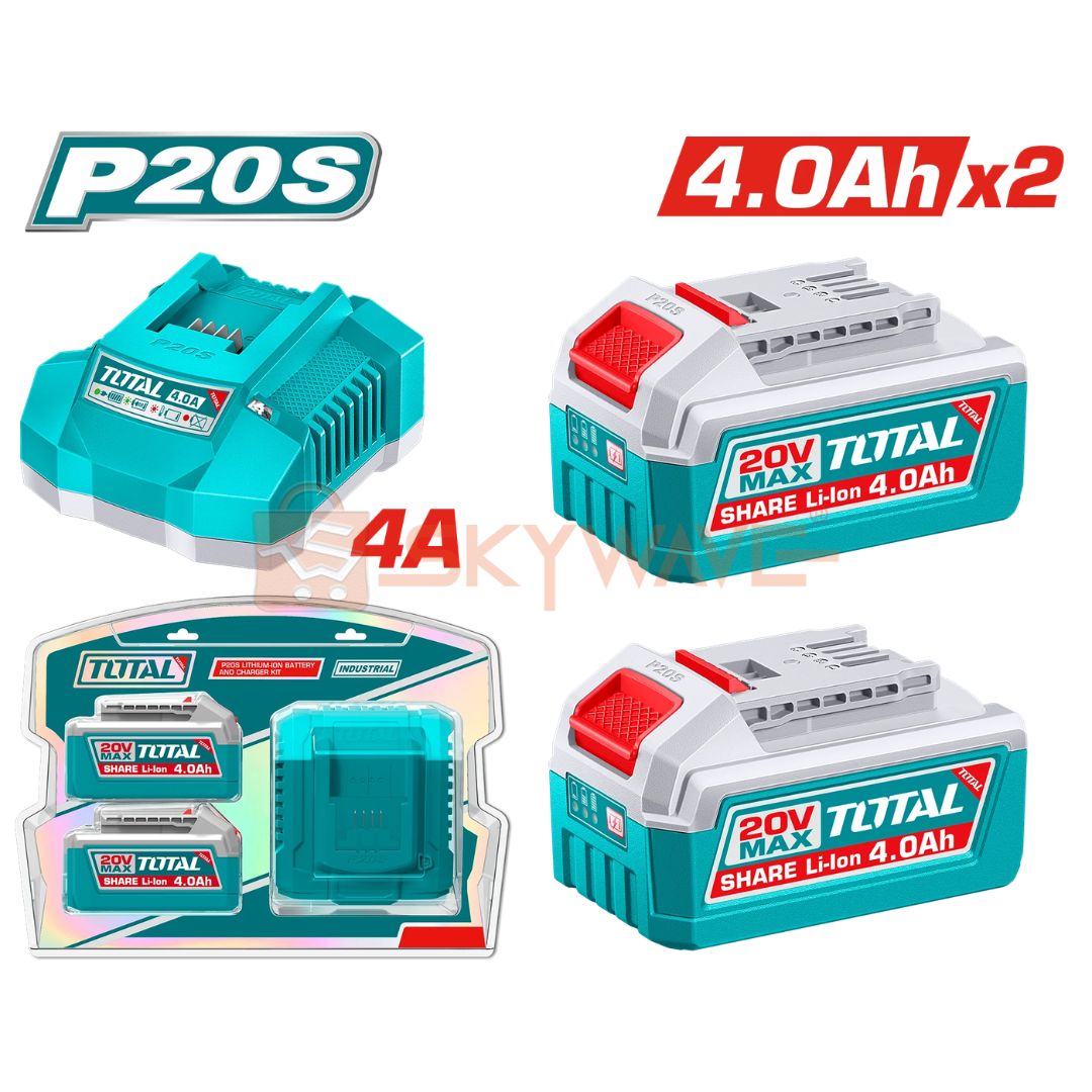 Total Lithium-Ion battery and charger kit TFBCPK2013 Total Lithium-Ion battery and charger kit TFBCPK2013