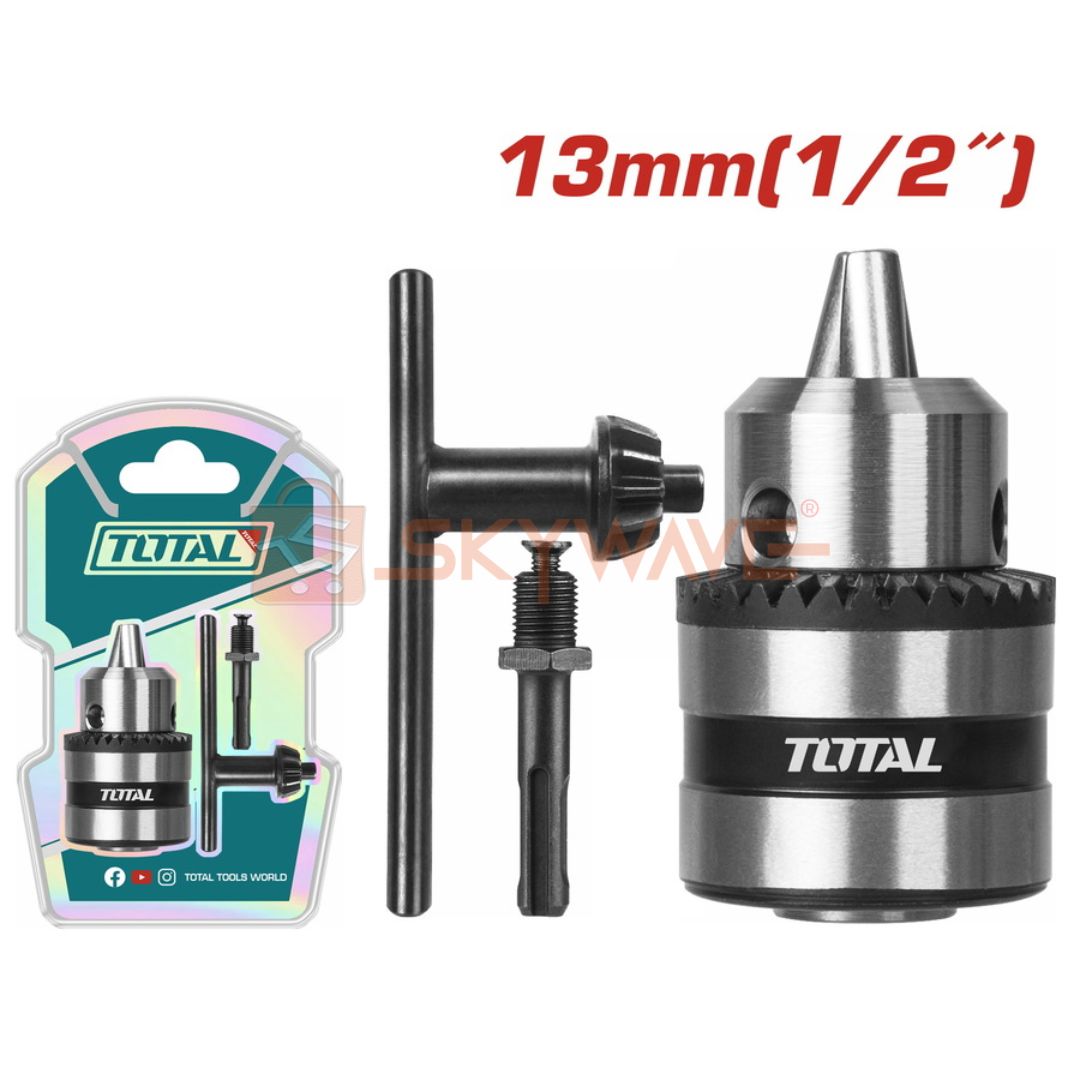Total 13mm Key chuck with adaptor TAC451301.1 Total 13mm Key chuck with adaptor TAC451301.1