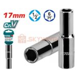 Total 1/2" Deep hexagonal socket THTST12173L
