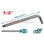 Total 1/2" Dr L type socket wrench THLHD12121