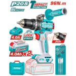 Total Brushless cordless impact drill TIDLI209686