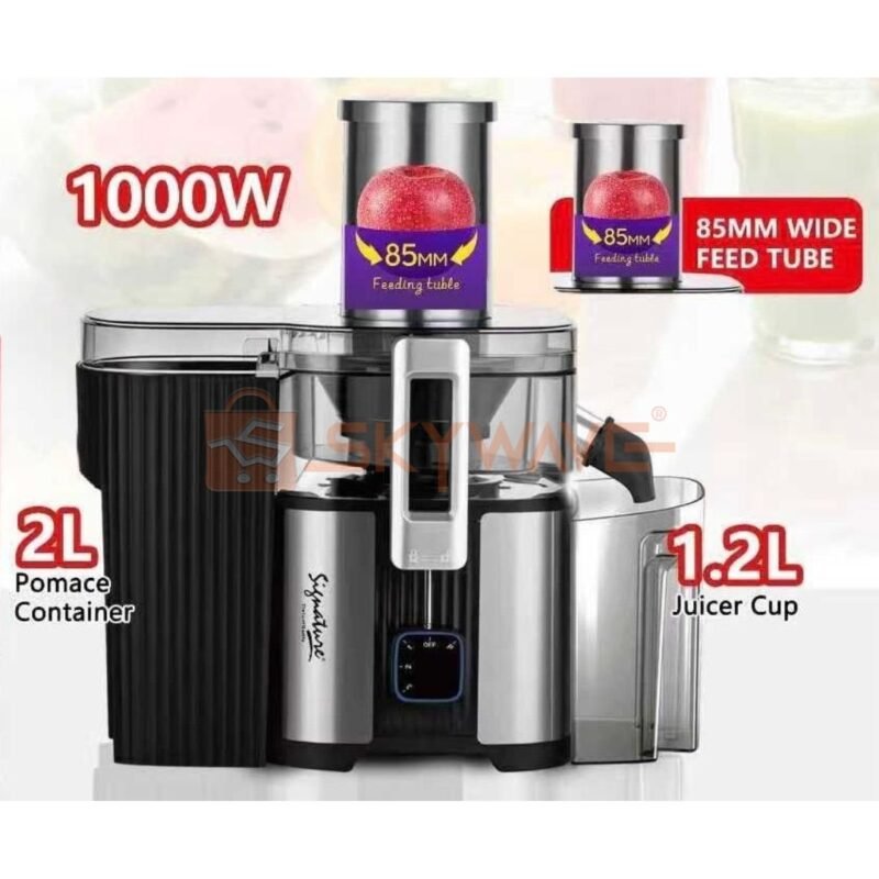 Signature 1000W turbo power juicer SG-04948