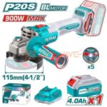 Total Cordless angle grinder TAGLI261521