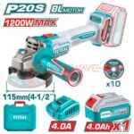 Total Cordless angle grinder TAGLI2211531