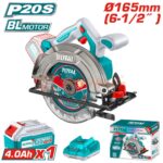 Total Cordless circular saw TSLI16521